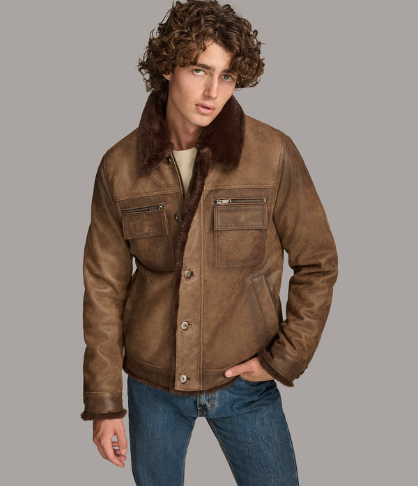 Lincoln Trucker Jacket - Rare Leather