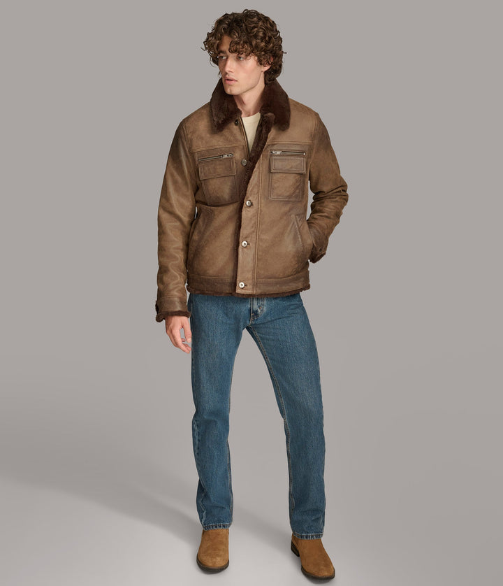 Lincoln Trucker Jacket - Rare Leather