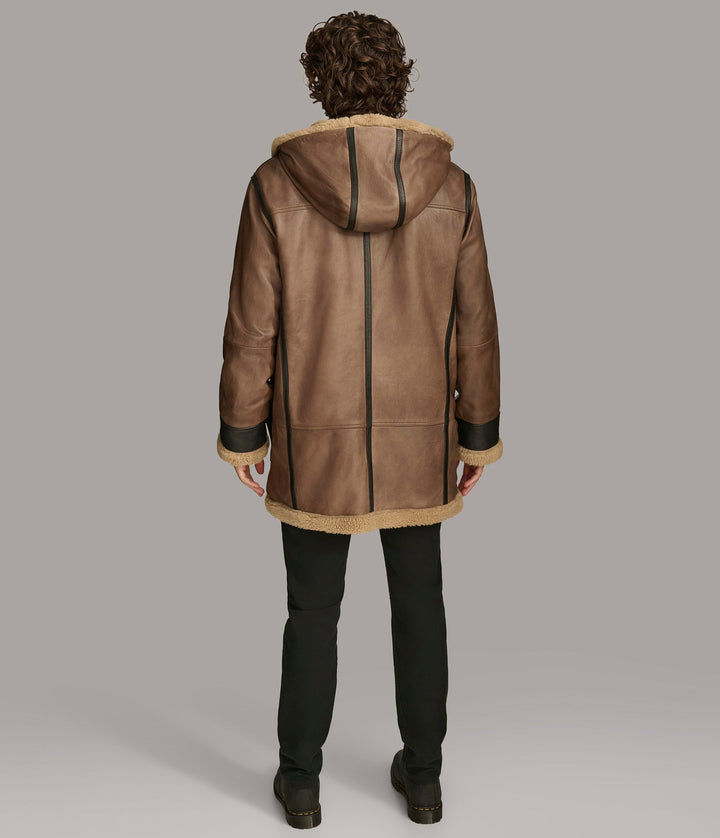 Logan Faux Shearling Coat - Rare Leather