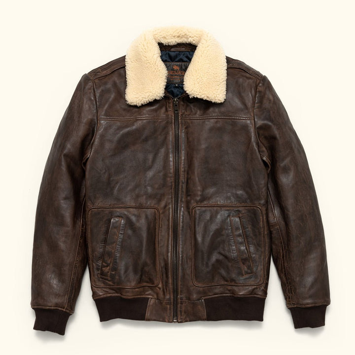 Maverick Leather Bomber Jacket - Rare Leather