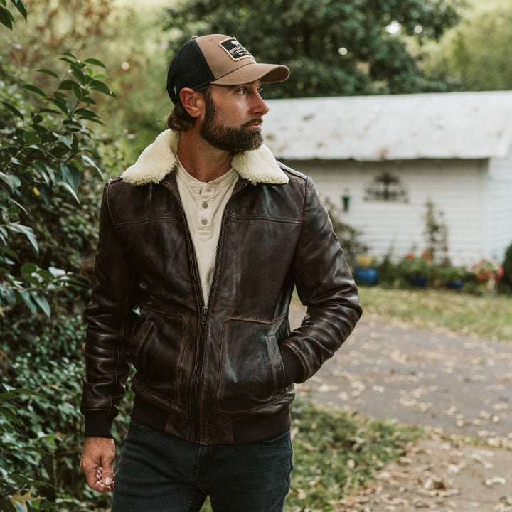 Maverick Leather Bomber Jacket - Rare Leather
