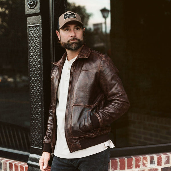 Maverick Leather Bomber Jacket - Rare Leather