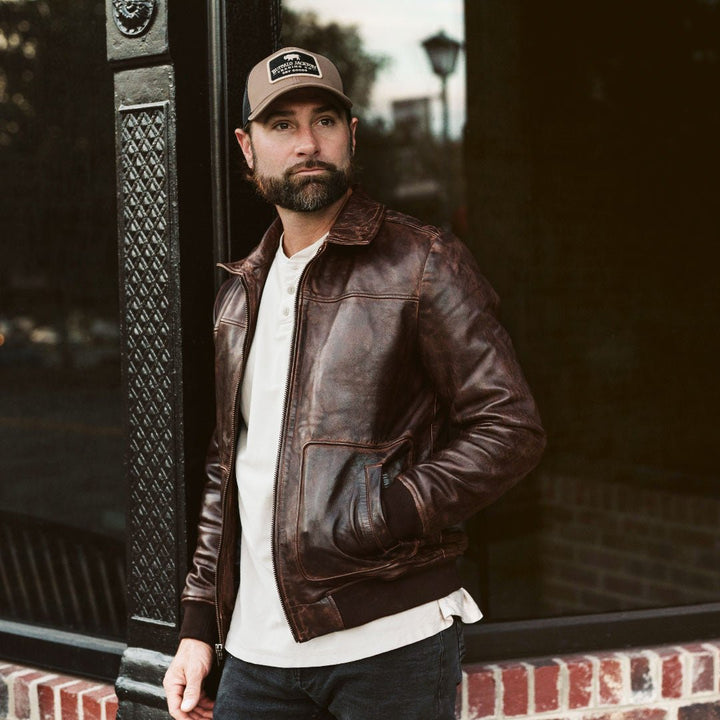 Maverick Leather Bomber Jacket - Rare Leather