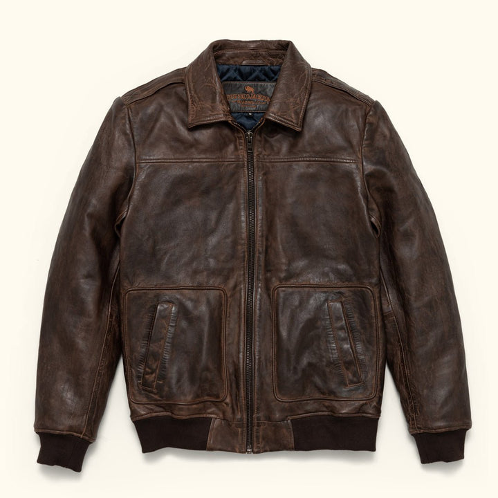Maverick Leather Bomber Jacket - Rare Leather