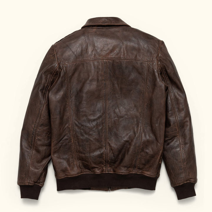 Maverick Leather Bomber Jacket - Rare Leather