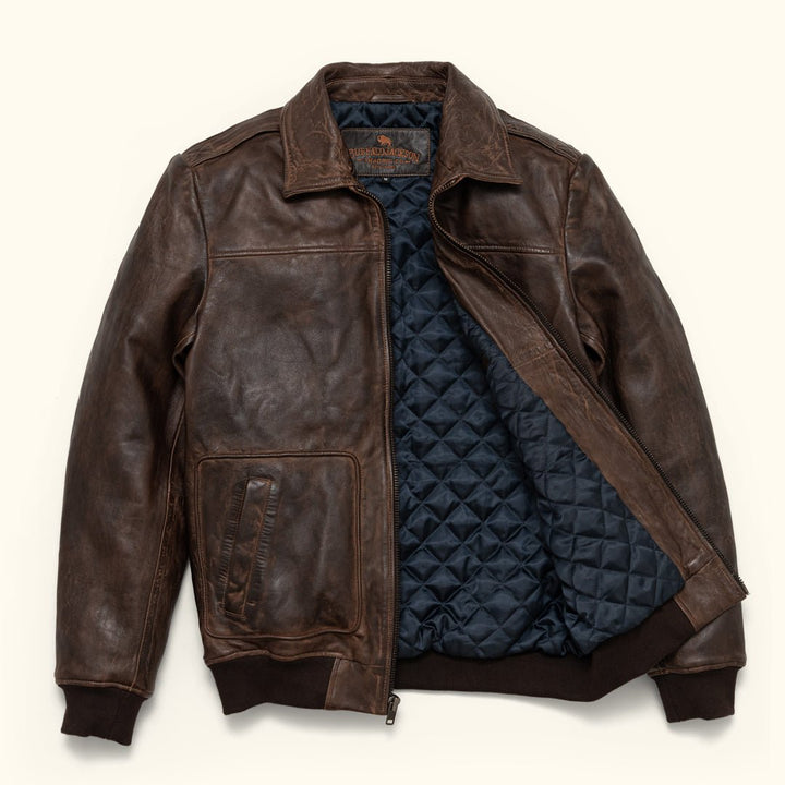 Maverick Leather Bomber Jacket - Rare Leather