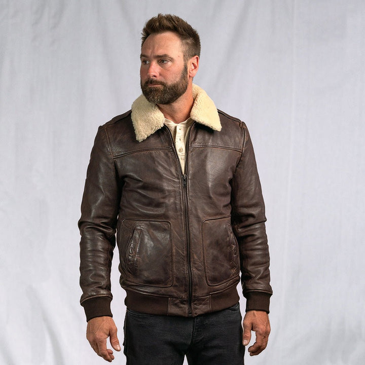 Maverick Leather Bomber Jacket - Rare Leather