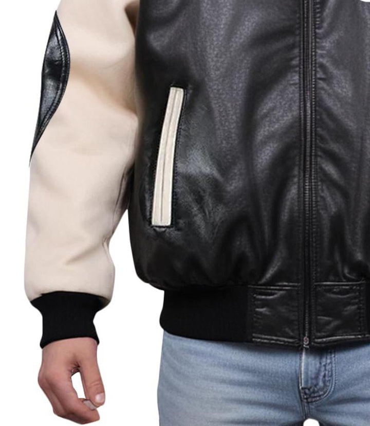MB Soda Club Black Leather Jacket - Rare Leather Order Now !!