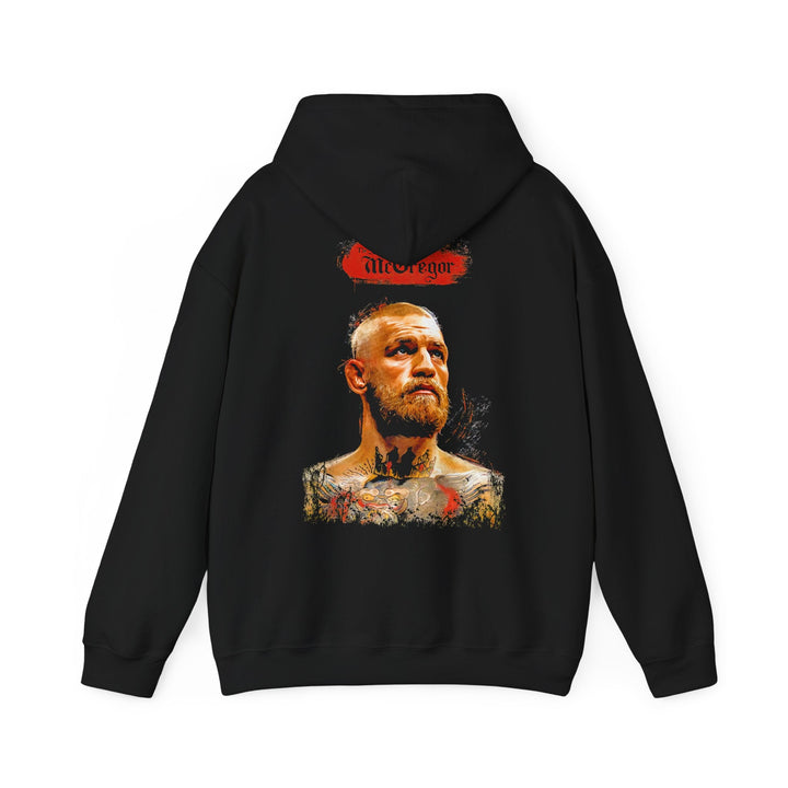 McGregor Inspired Hoodie, Boxing Fan Sweatshirt, MMA Gift, Workout Apparel - Rare Leather Order Now !!