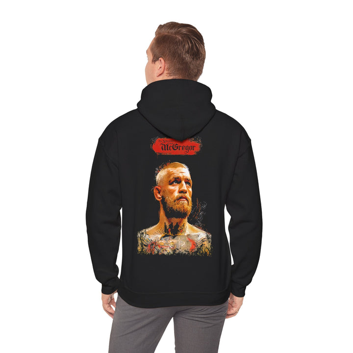 McGregor Inspired Hoodie, Boxing Fan Sweatshirt, MMA Gift, Workout Apparel - Rare Leather Order Now !!