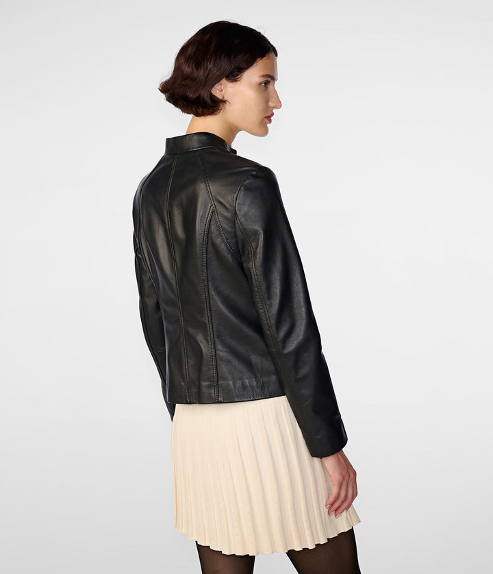 Meg Leather Scuba Jacket - Rare Leather