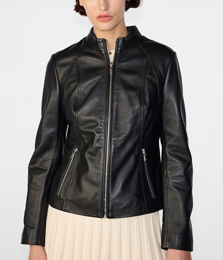Meg Leather Scuba Jacket - Rare Leather