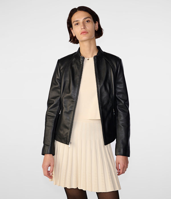 Meg Leather Scuba Jacket - Rare Leather