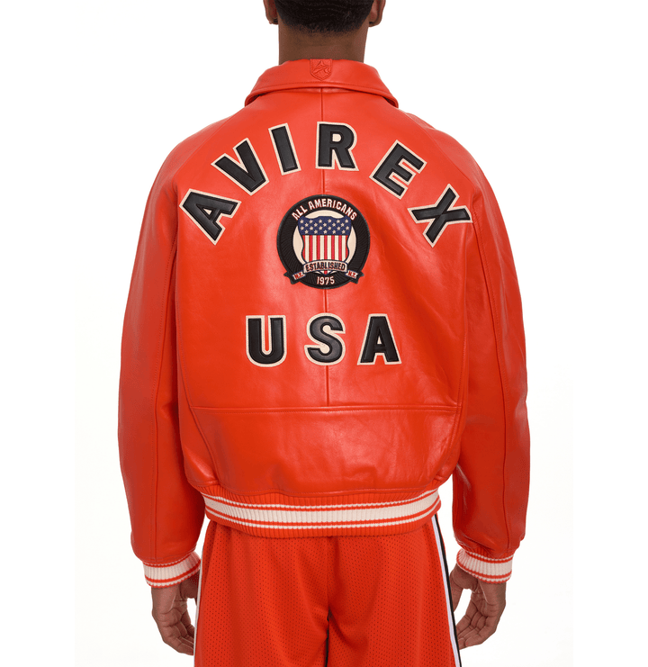 Men’s Red Icon Jacket - Rare Leather