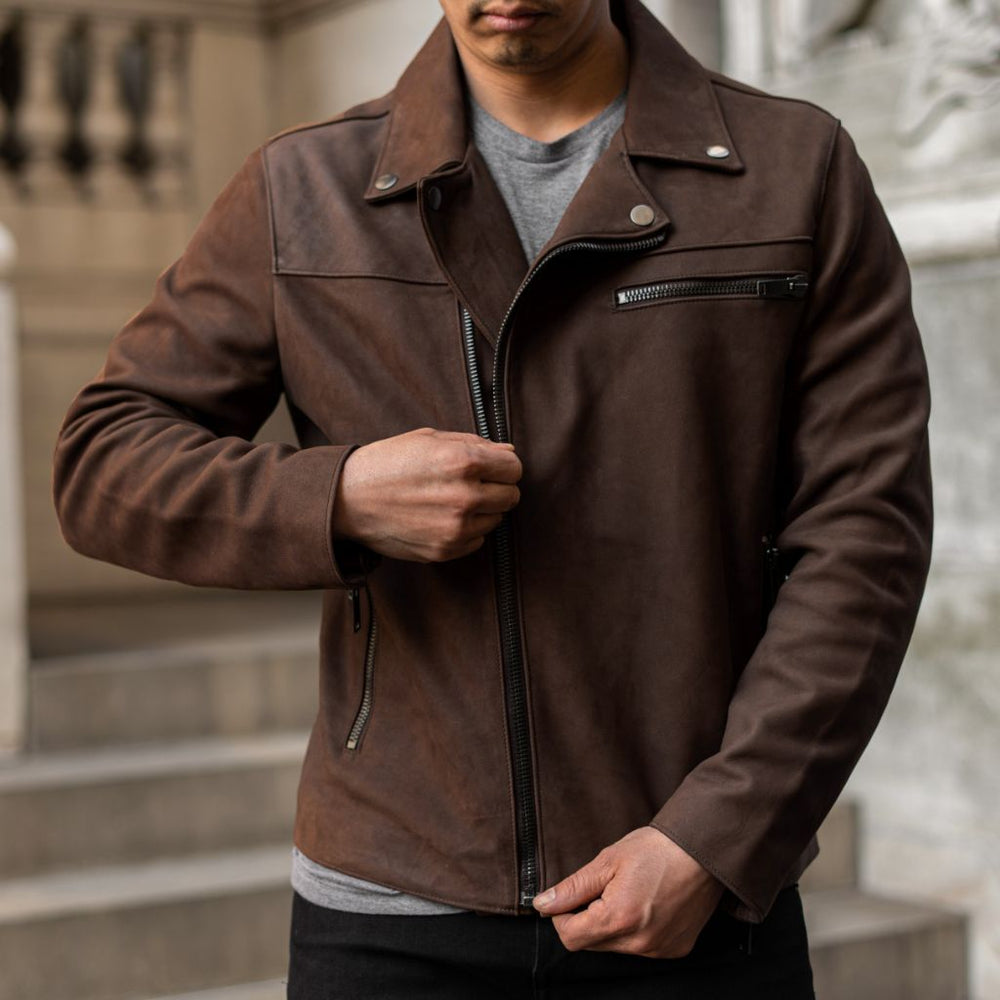 Motorcycle Jacket | Tobacco – Premium Jackets