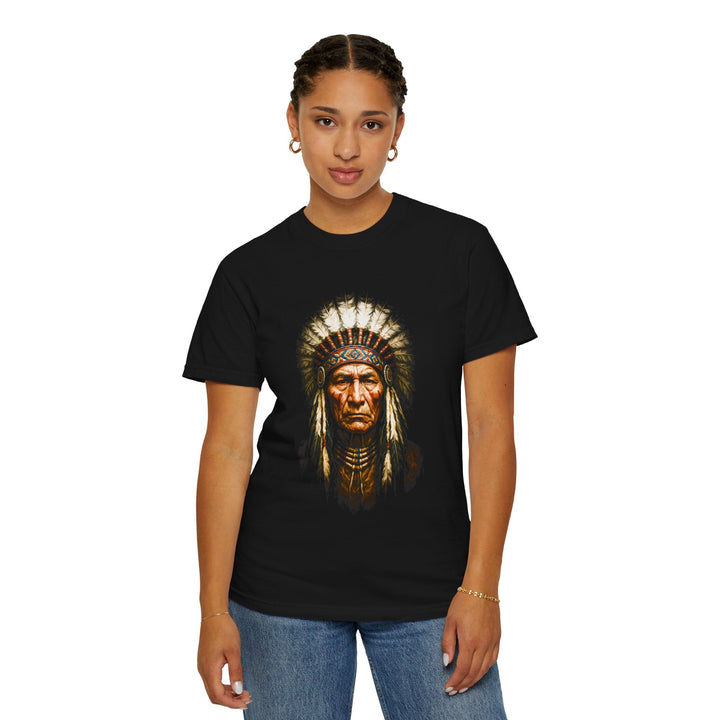 Native American Inspired Unisex T-Shirt, Bohemian Style Tee - Rare Leather Order Now !!
