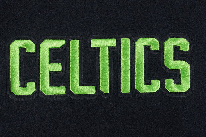NBA BOSTON CELTICS CITY WOOL VARSITY JACKET - Rare Leather