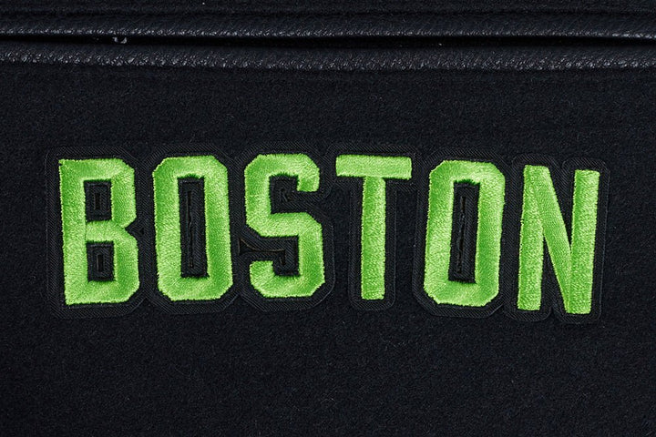 NBA BOSTON CELTICS CITY WOOL VARSITY JACKET - Rare Leather