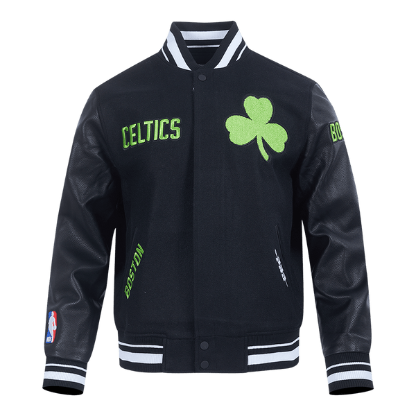 NBA BOSTON CELTICS CITY WOOL VARSITY JACKET - Rare Leather