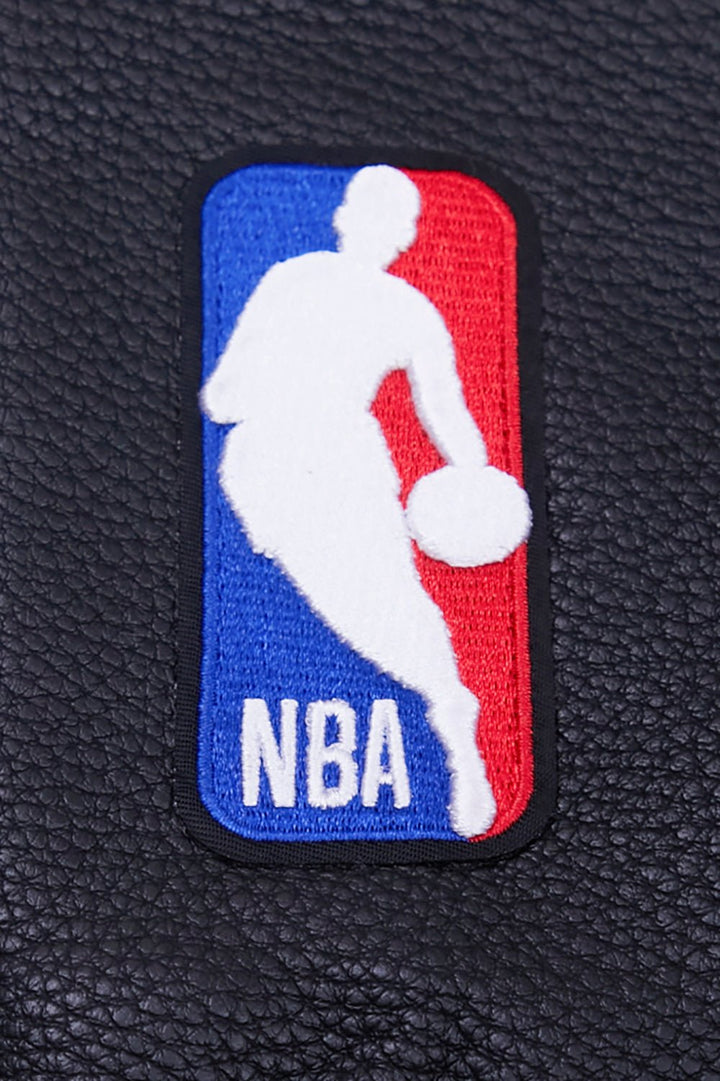 NBA BROOKLYN NETS RETRO CLASSIC RIB WOOL VARSITY JACKET - Rare Leather