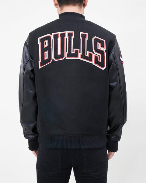 NBA CHICAGO BULLS CLASSIC WOOL VARSITY JACKET - Rare Leather