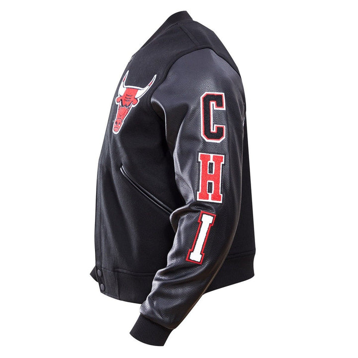 NBA CHICAGO BULLS CLASSIC WOOL VARSITY JACKET - Rare Leather