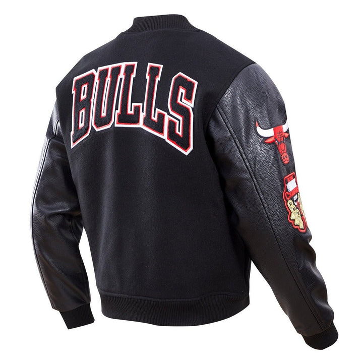 NBA CHICAGO BULLS CLASSIC WOOL VARSITY JACKET - Rare Leather