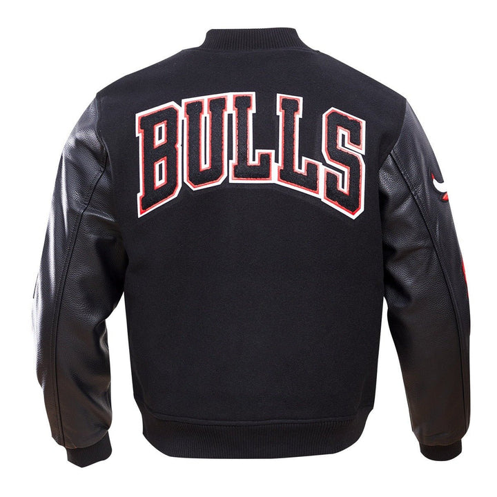 NBA CHICAGO BULLS CLASSIC WOOL VARSITY JACKET - Rare Leather