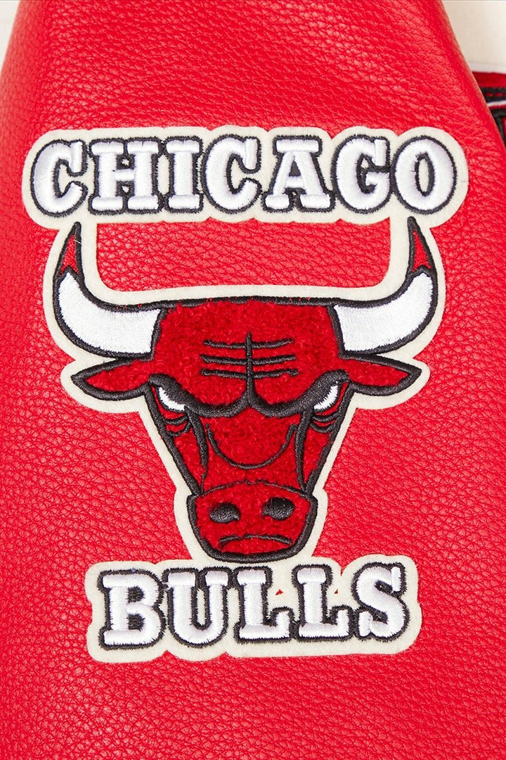 NBA CHICAGO BULLS RETRO CLASSIC RIB WOOL VARSITY JACKET - Rare Leather
