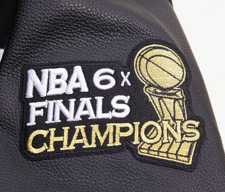 NBA CHICAGO BULLS RETRO CLASSIC WOOL VARSITY JACKET - Rare Leather