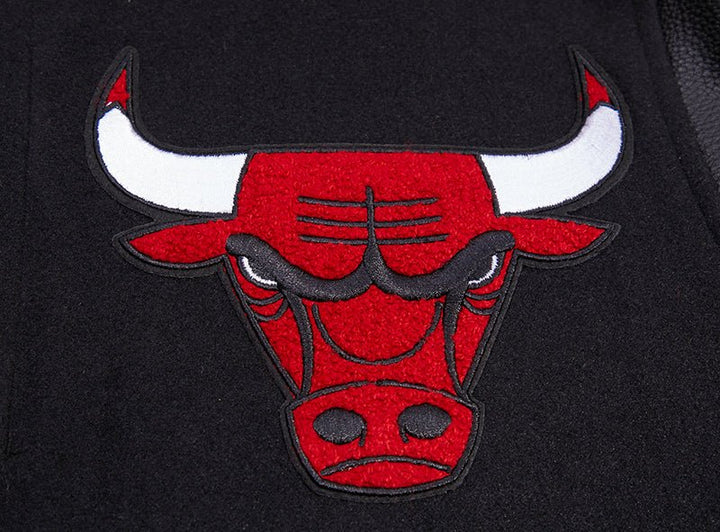 NBA CHICAGO BULLS RETRO CLASSIC WOOL VARSITY JACKET - Rare Leather