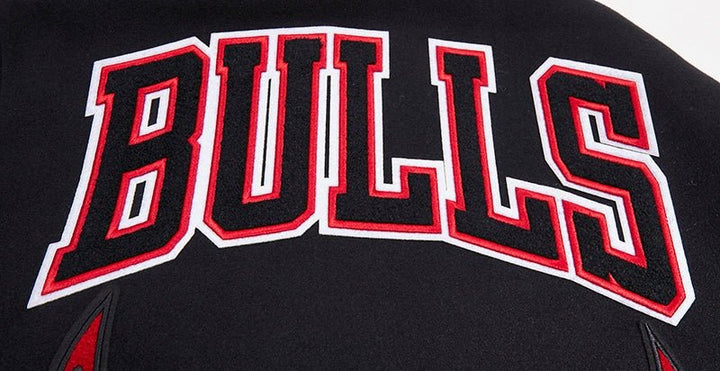 NBA CHICAGO BULLS RETRO CLASSIC WOOL VARSITY JACKET - Rare Leather