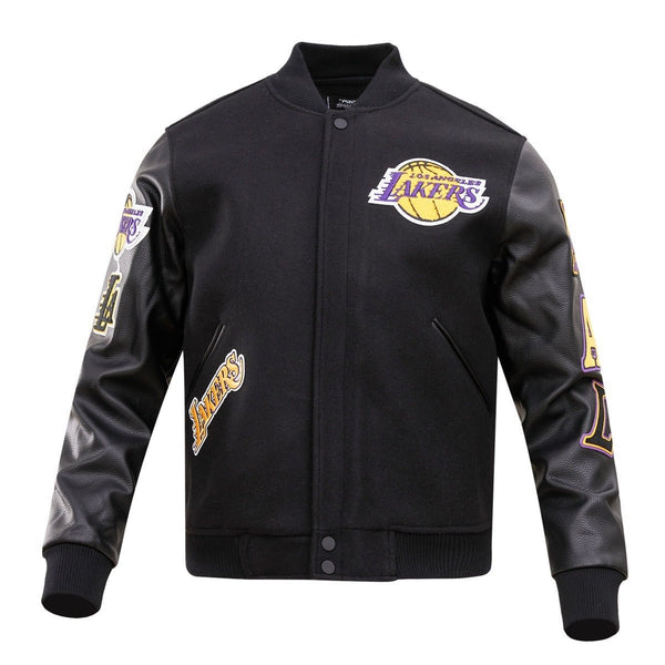 NBA LOS ANGELES LAKERS CLASSIC WOOL VARSITY JACKET - Rare Leather