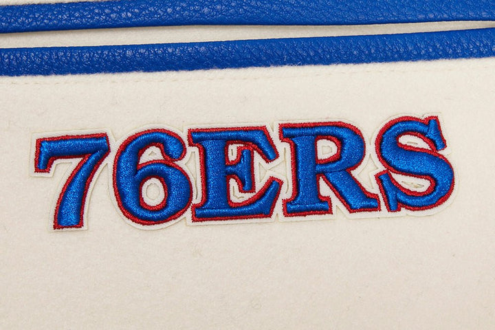 NBA PHILADELPHIA 76ERS RETRO CLASSIC WOOL VARSITY JACKET - Rare Leather