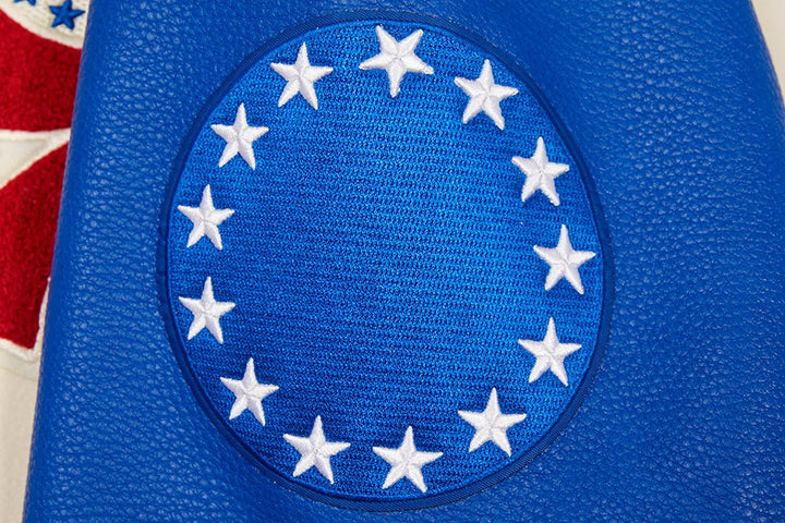 NBA PHILADELPHIA 76ERS RETRO CLASSIC WOOL VARSITY JACKET - Rare Leather