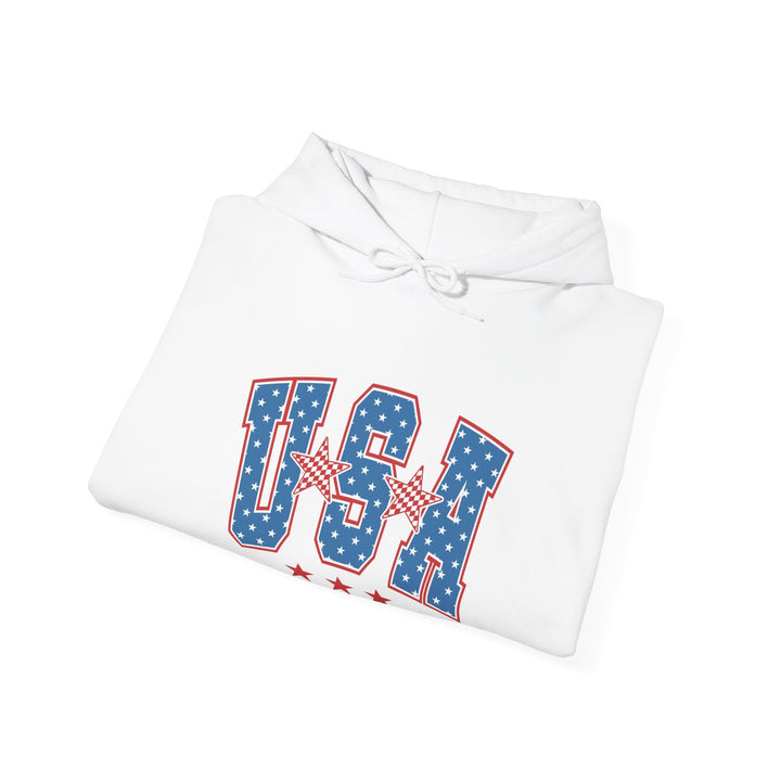 Patriotic Graphic Hoodie - USA Pride Sweatshirt, Unisex Hoodie, Independence Day Gift - Rare Leather Order Now !!