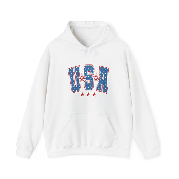Patriotic Graphic Hoodie - USA Pride Sweatshirt, Unisex Hoodie, Independence Day Gift - Rare Leather Order Now !!