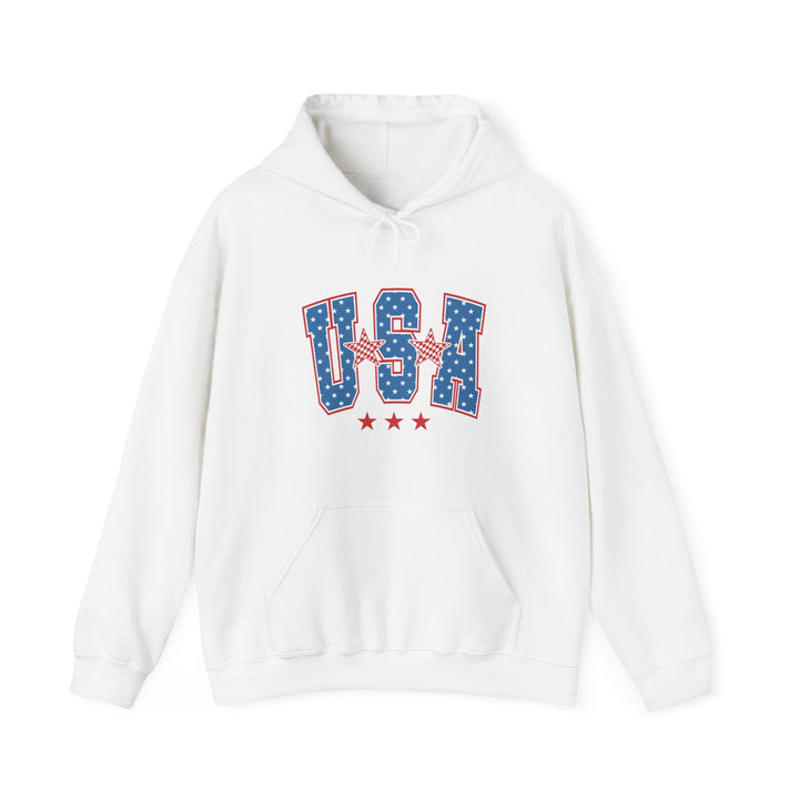 Patriotic Graphic Hoodie - USA Pride Sweatshirt, Unisex Hoodie, Independence Day Gift - Rare Leather Order Now !!