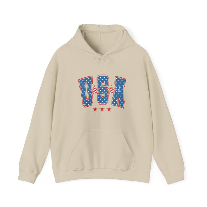 Patriotic Graphic Hoodie - USA Pride Sweatshirt, Unisex Hoodie, Independence Day Gift - Rare Leather Order Now !!