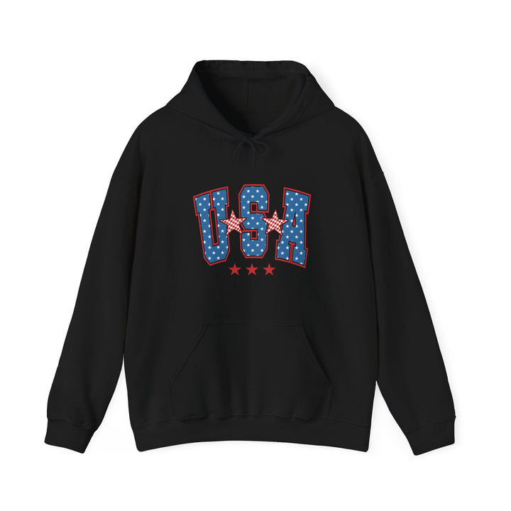 Patriotic Graphic Hoodie - USA Pride Sweatshirt, Unisex Hoodie, Independence Day Gift - Rare Leather Order Now !!