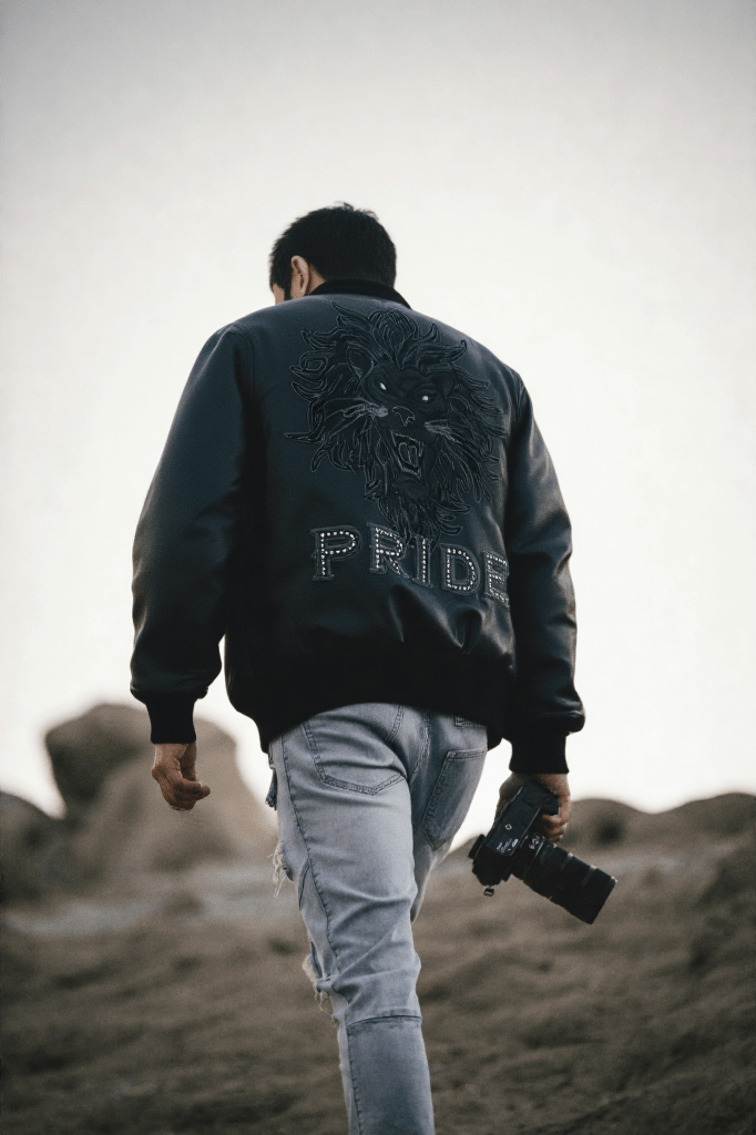 Pelle Pelle Pride Studded Black Jacket - Rare Leather Order Now !!