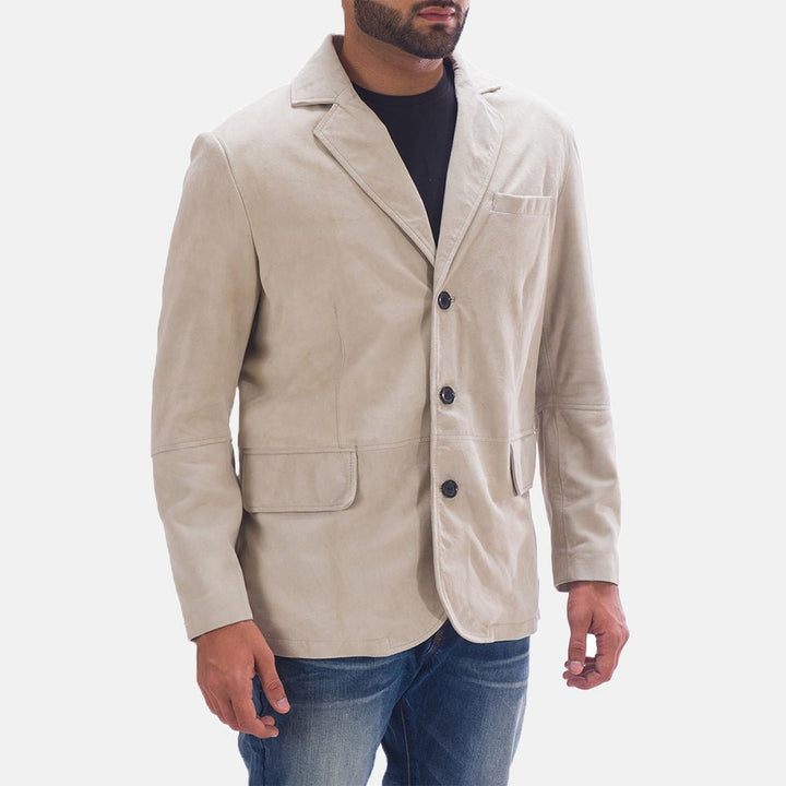 Professor By Day Suede Blazer - Rare Leather