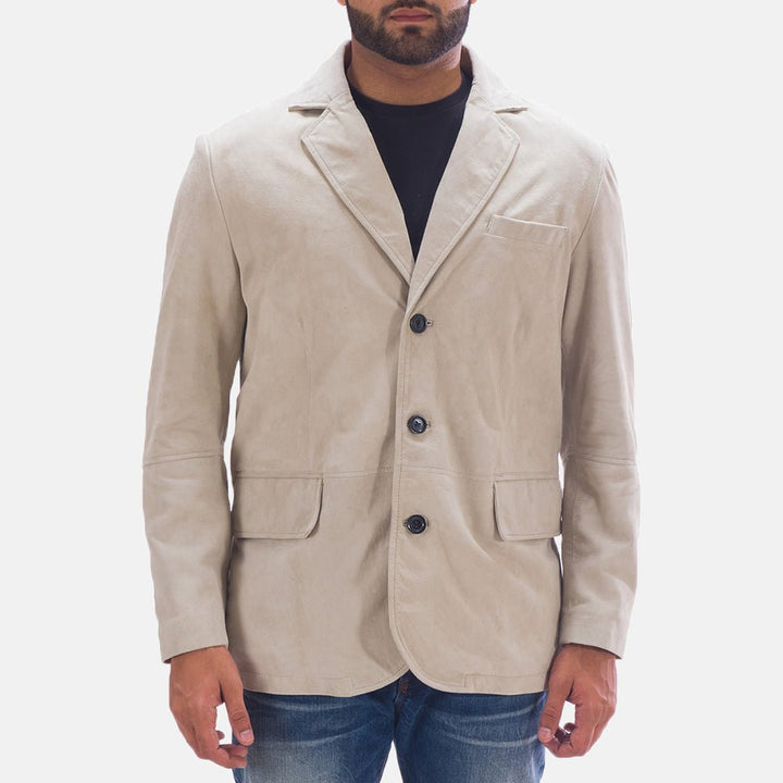Professor By Day Suede Blazer - Rare Leather