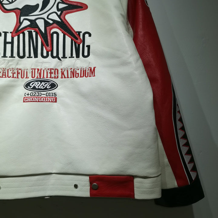 Puk Leather Vintage Racing Jacket - Rare Leather Order Now !!
