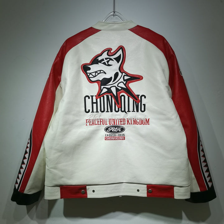 Puk Leather Vintage Racing Jacket - Rare Leather Order Now !!