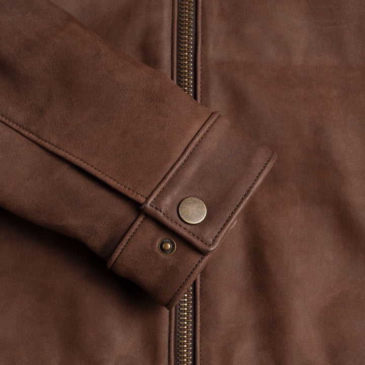 Racer Jacket | Arizona Adobe - Rare Leather