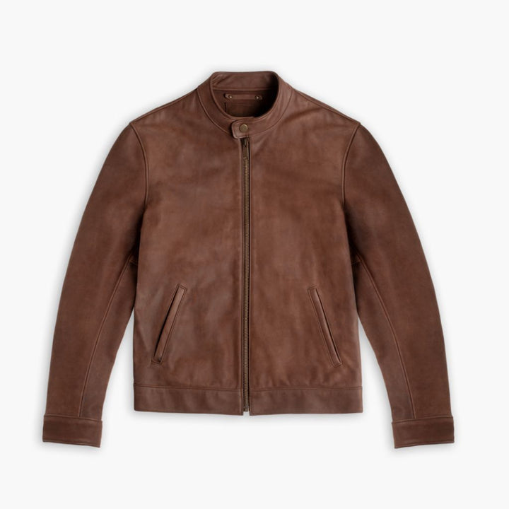 Racer Jacket | Arizona Adobe - Rare Leather