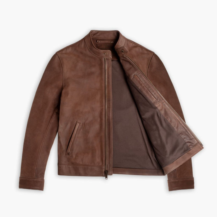 Racer Jacket | Arizona Adobe - Rare Leather