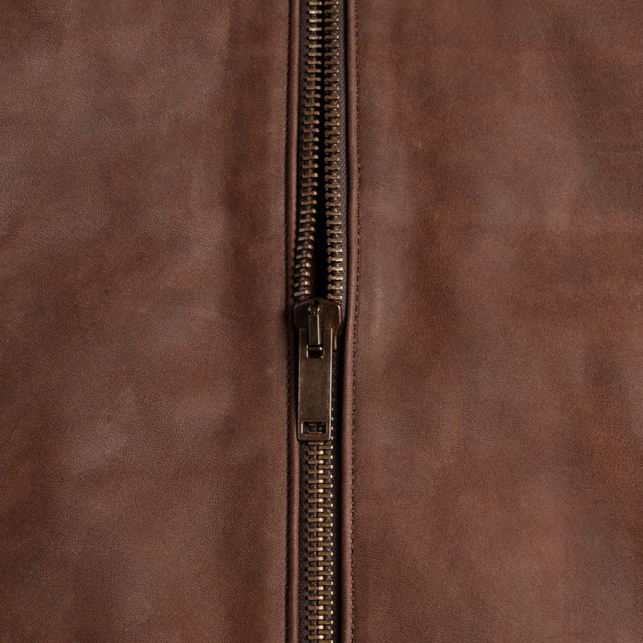 Racer Jacket | Arizona Adobe - Rare Leather