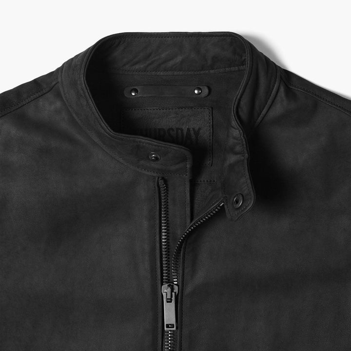 Racer Jacket | Black Matte - Rare Leather